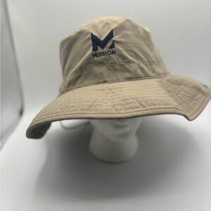 Mission Tan and Blue Outdoor Bucket Hat